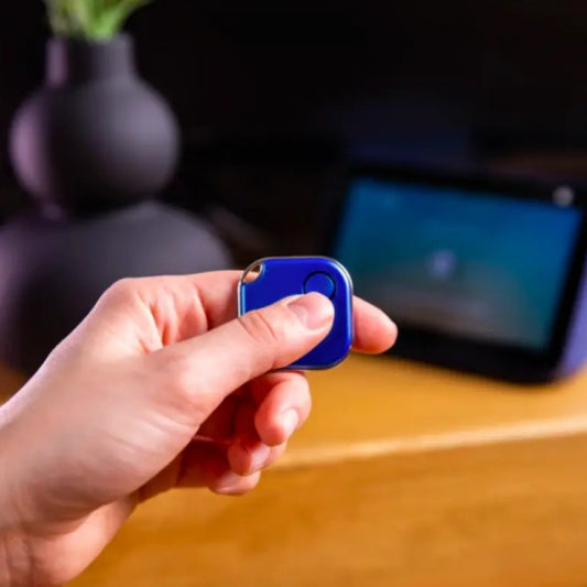 Bluetooth scenų aktyvinimo mygtukas Shelly Blu Button 1 mėlynos sp.