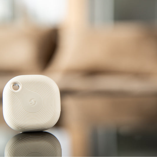 Bluetooth ryšiu valdomas išmanusis mygtukas Shelly Blu Button 1 Tough dramblio kaulo sp.