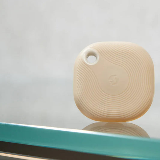 Bluetooth ryšiu valdomas išmanusis mygtukas Shelly Blu Button 1 Tough Mocha