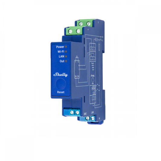 Išmanusis pritemdymo jungiklis Shelly Pro Dimmer 0/1-10V PM