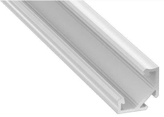 LED profilis, baltas, kampinis, C, 3 metrai, Lumines